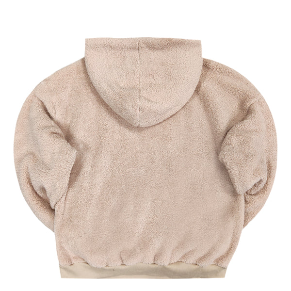 Madmext - MDXT.0986 - woodgreen hoodie - beige