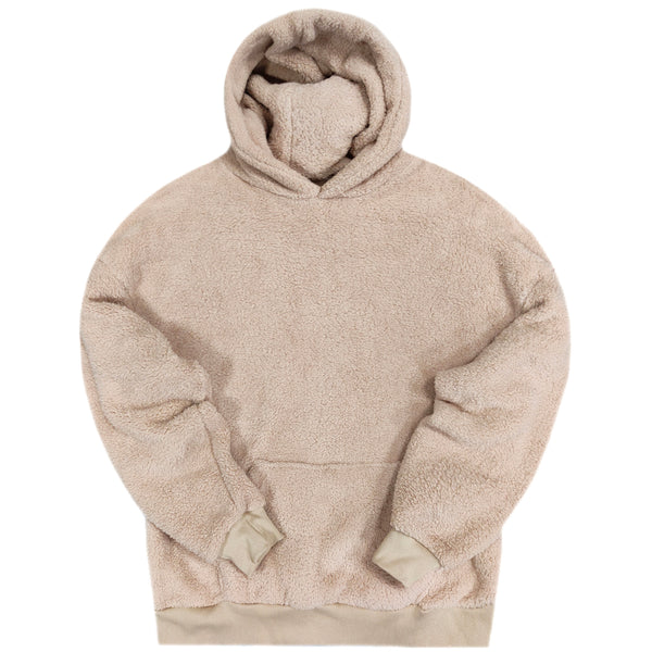 Madmext - MDXT.0986 - woodgreen hoodie - beige