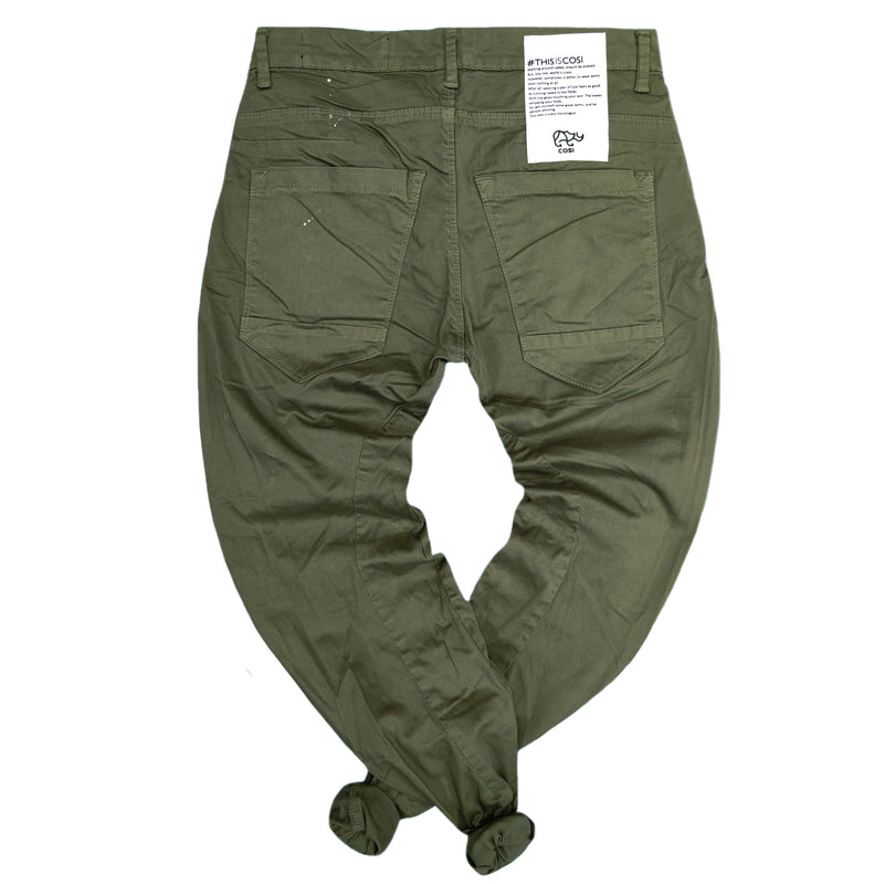 Cosi jeans olive pants monticelli ss22