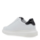 Renato garini italy - ACE-2215 - black lined sneakers - white