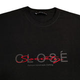Clvse society premium logo tee - black
