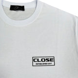 Clvse society - S23-242 - frame logo tee - white