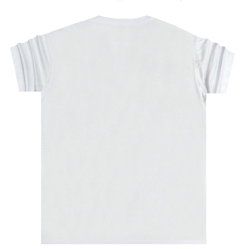 Close society - S23-272 - big frame logo tee - white