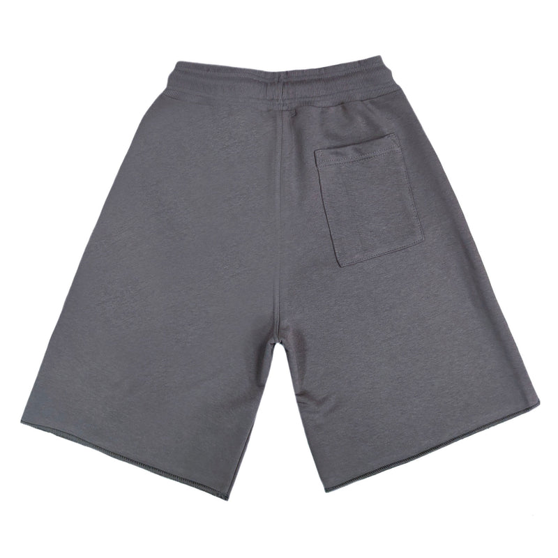 Clvse society frame logo shorts - charcoal