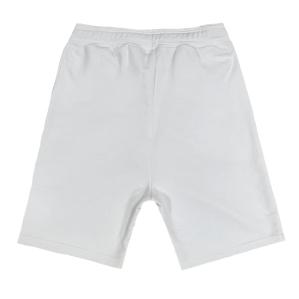 Close society - S23-347 - small logo shorts - white