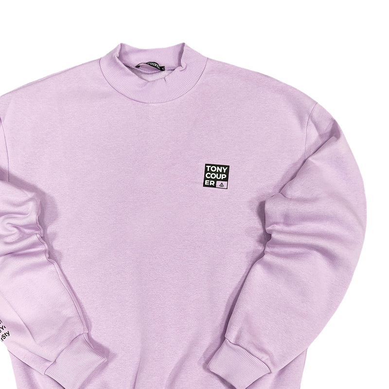 Tony couper- S23/11 - hustle crewneck - lilaq