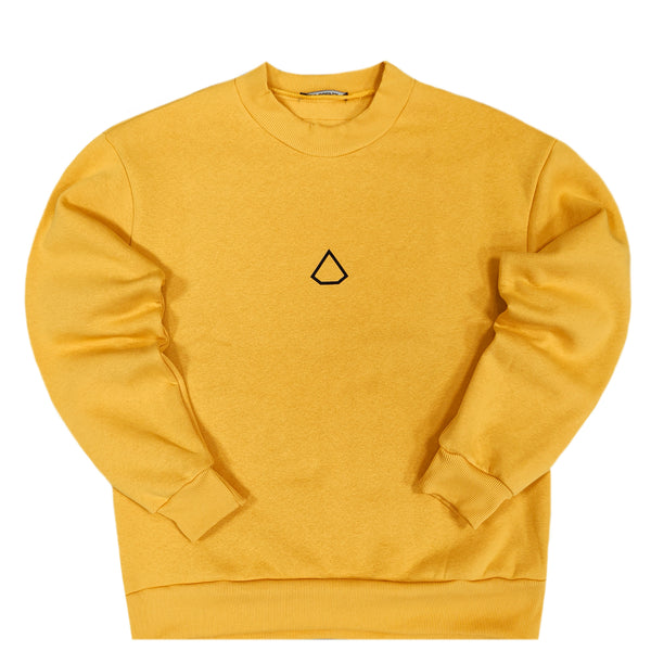 Tony couper - S23/25 - diamond crewneck - yellow