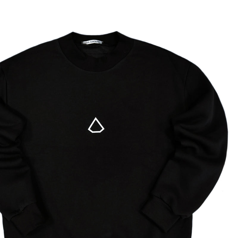 Tony couper - S23/26 - diamond crewneck - black