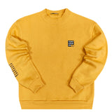 Tony couper - S23/8 - hustle crewneck - yellow