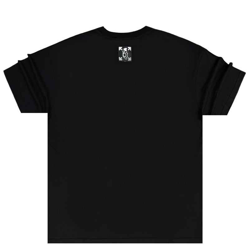 Scapegrace fullface oversize tee - black