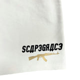 Scapegrace - SC-1906 - gold ak shorts - white