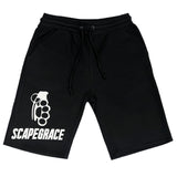 Scapegrace - SC-1907 - logo shorts - black