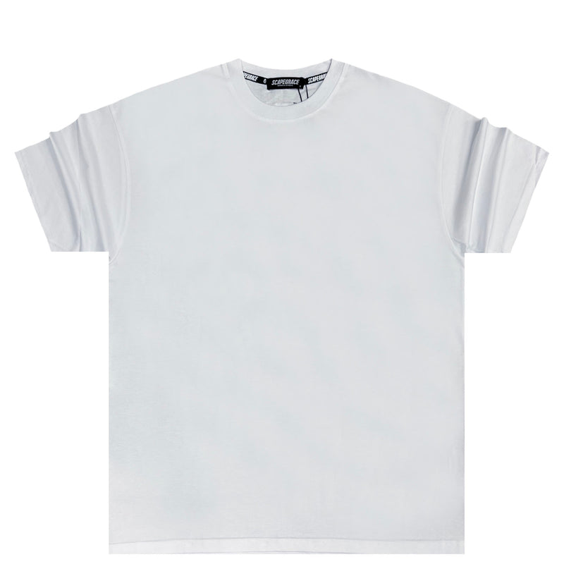 Scapegrace scarface oversize tee - white