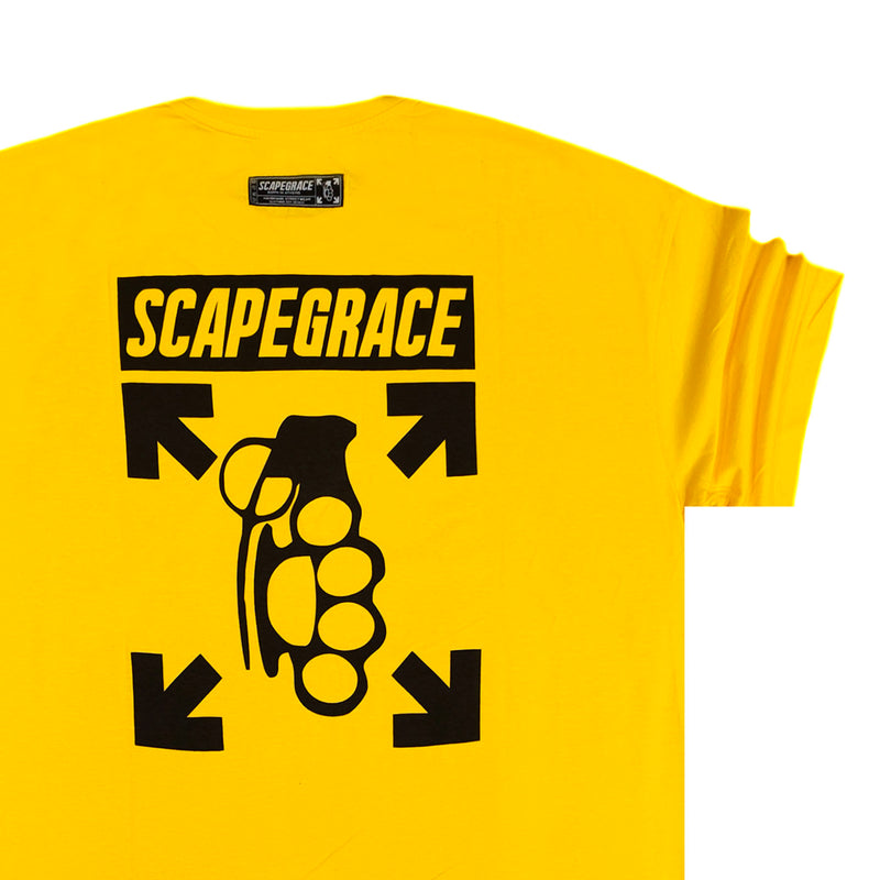 Scapegrace - SC-2217 - logo oversize tee - yellow