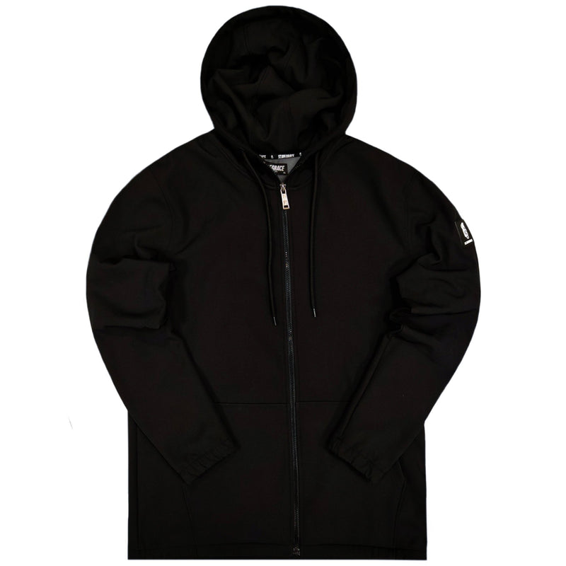 Scapegrace - SC51821419 - waterproof zip jacket - black