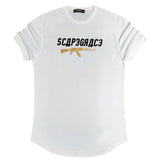 Scapegrace - SCB-1901AK - gold ak t-shirt - white