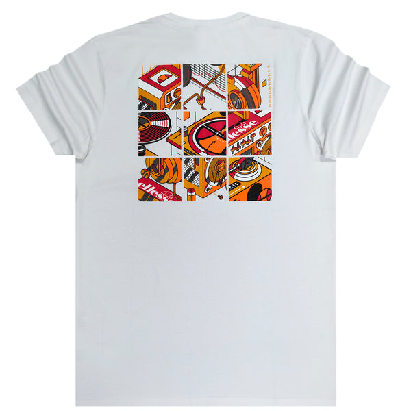 Ellesse - SHP15893 - 908 - white mosaica tee