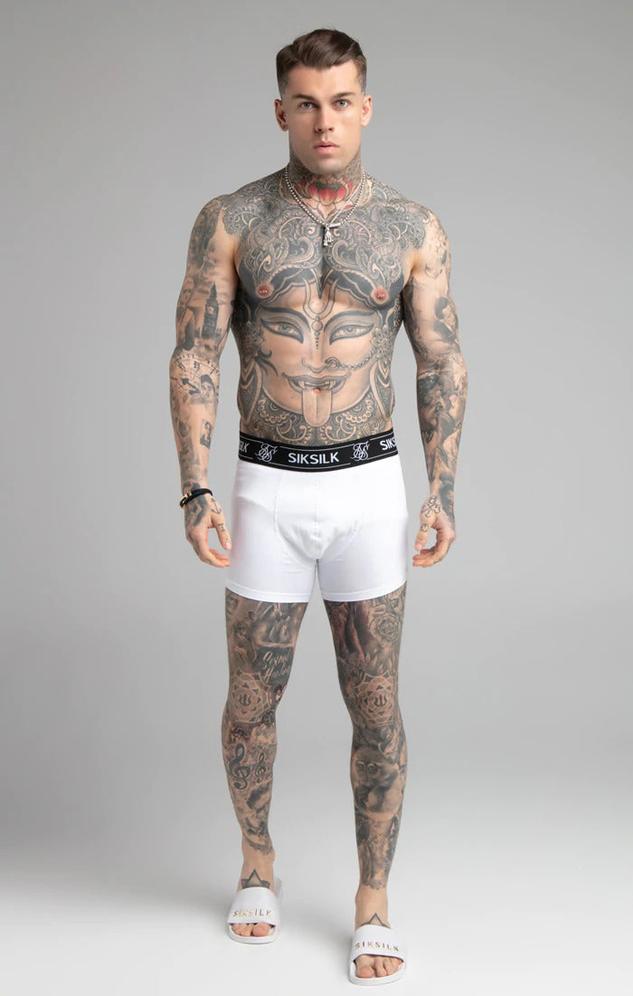 Siksilk - SS-19687 - boxer - white