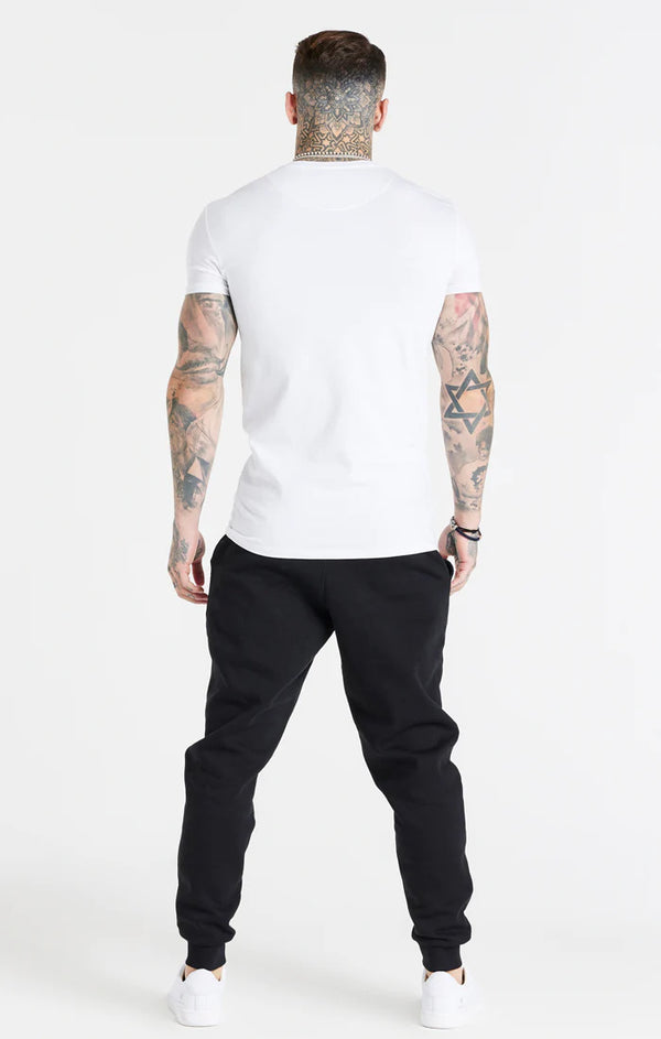 Siksilk - SS-20965 - essential muscle fit t-shirt - white