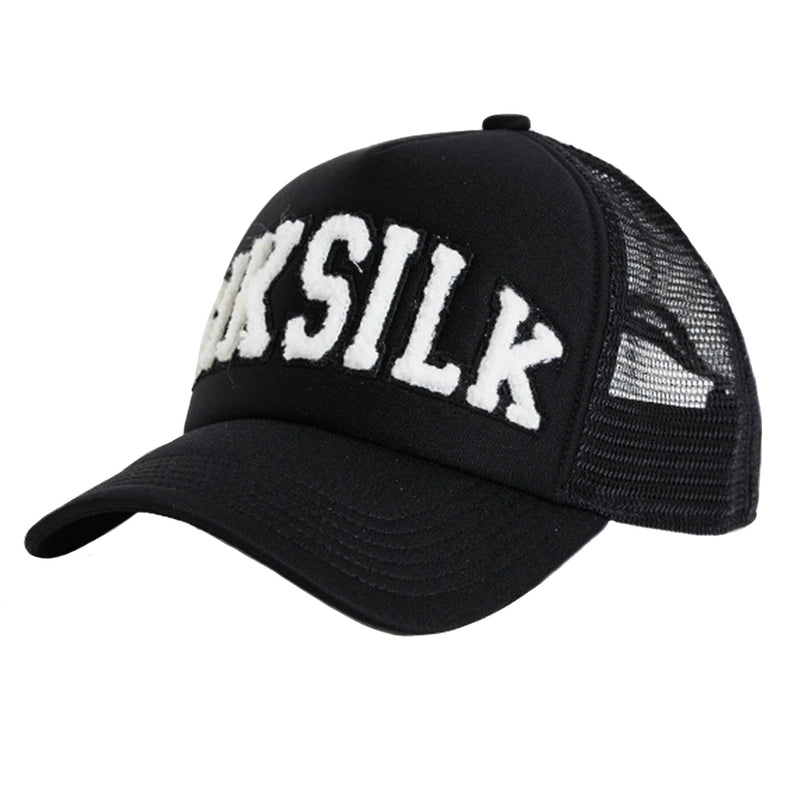 Siksilk - SS-22203 - retro foam mesh trucker - black