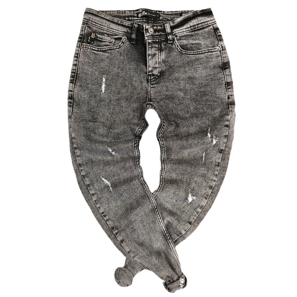 Oscar - TR26782OSC - skinny jogger jeans - washed grey