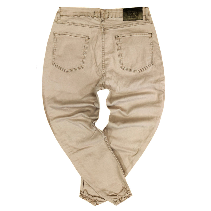 Oscar - TR6137OSC - jogger jeans - beige