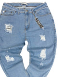 Oscar - TR61682OSC - jogger jeans - light blue