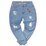 Oscar - TR61682OSC - jogger jeans - light blue