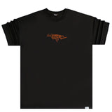 Jcyj - TRM159 - tupac oversize tee - black