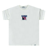 Jcyj - TRM175 - becoming bear oversize tee - white