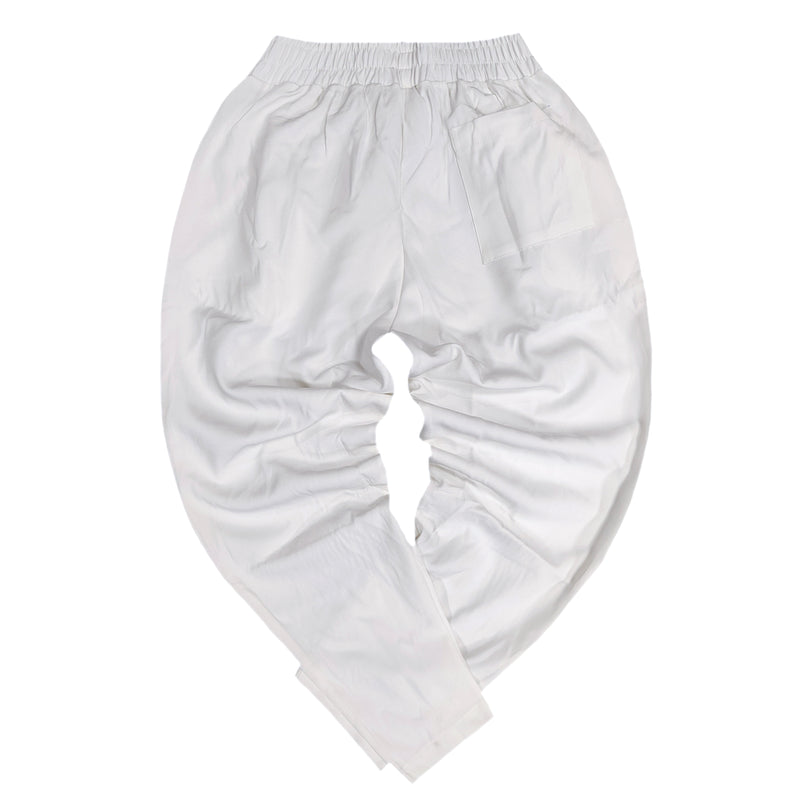 Jcyj - TRM319 - loose fit pants - white