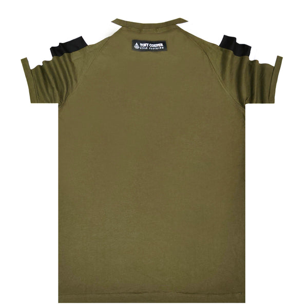 Tony couper- TT22/28 - box tee - khaki