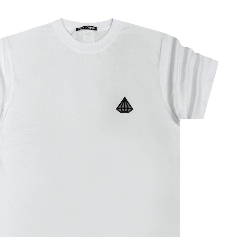 Tony couper - TT22/7 -  gross tee - white