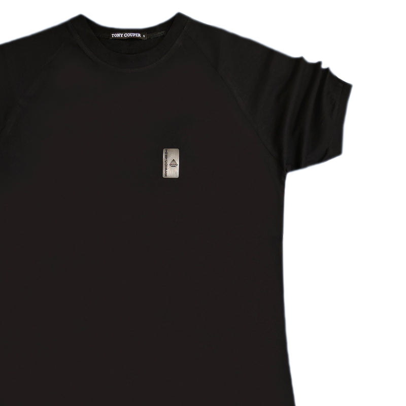 Tony couper - TT23/2 - reglan tee - black