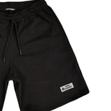Tony Couper - V22/17 - patch shorts - black