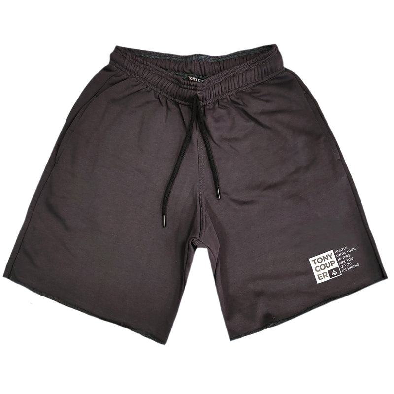 Tony Couper - V22/47 - hustle shorts - black