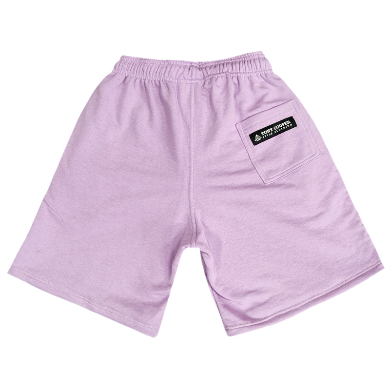 Tony Couper  - V22/49 - hustle shorts - lilaq