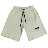 Tony Couper- V22/65 - lime patch shorts - peanut
