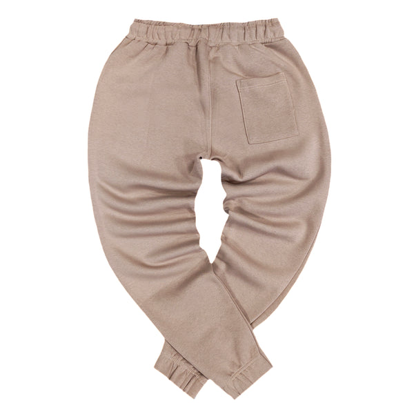 Close society - W22-155 - small beige logo pants - beige