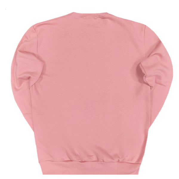 Close society - W22-447 - official logo crewneck - pink