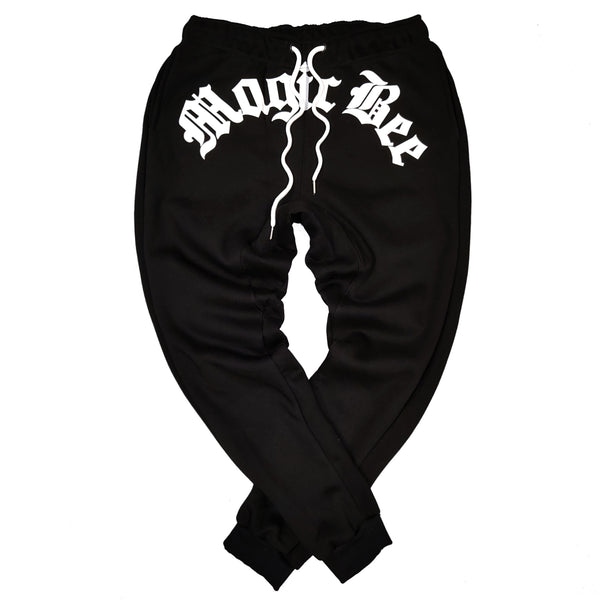 Magic bee - WB21402 - cracking logo pants - black