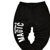 Magicbee - MB22406 - front logo pants - black