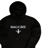 Magicbee - MB22505 - classic logo hoodie - black