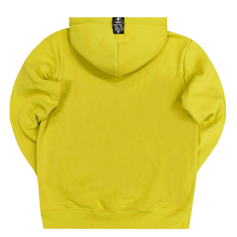 Magicbee - MB22505 - classic logo hoodie - yellow apple