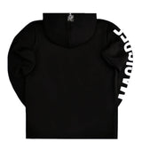 Magicbee - MB22506 - double logo hoodie - black