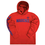 Magicbee - MB22506 - double logo hoodie - red
