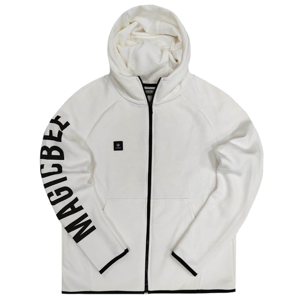 Magicbee - MB22602 - side logo jacket - off white