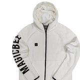 Magicbee - MB22602 - side logo jacket - off white