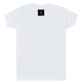 Vinyl art clothing - 44154-02 - white number box logo t-shirt