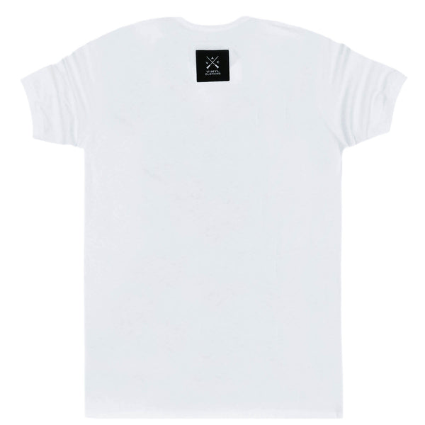 Vinyl art clothing - 44154-02 - white number box logo t-shirt